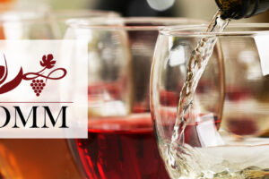 COVSOMM Logo and Wine Glasses